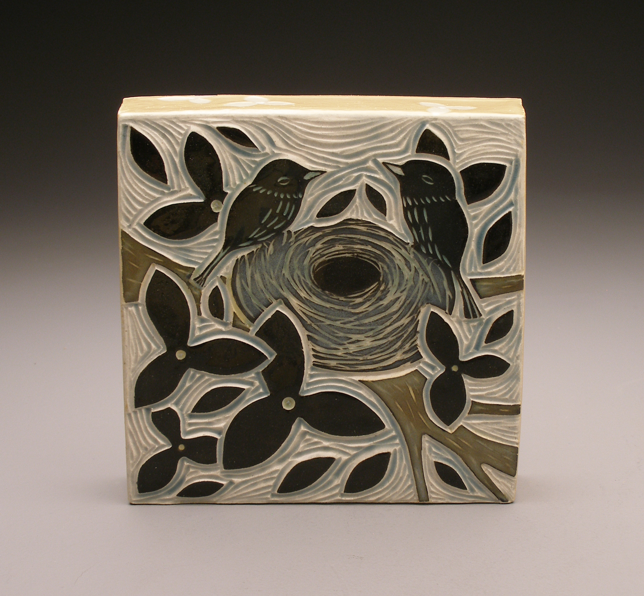   nestbuilders , 6 x 6 x 1 1/2 