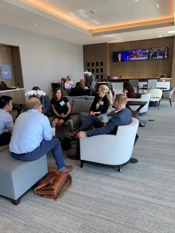 Small group discussions with industry leaders