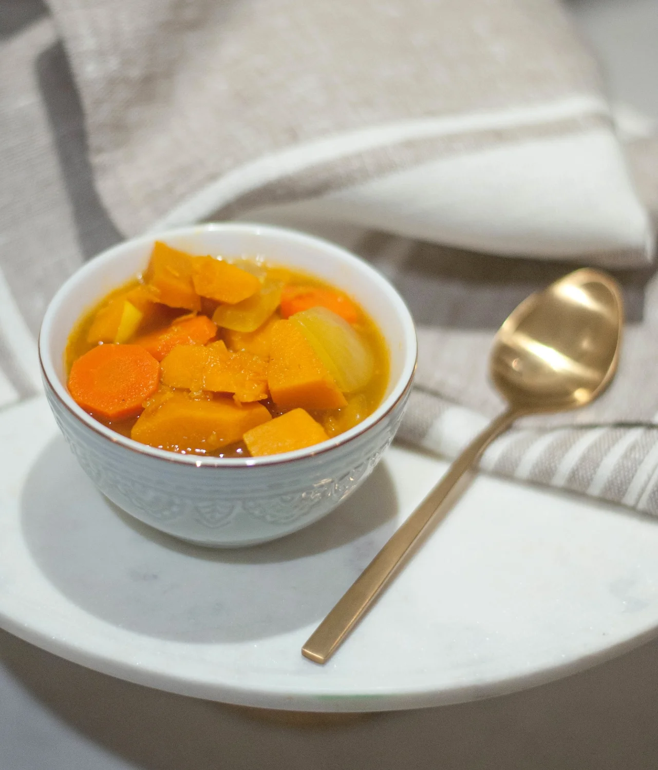 The Perfect Post-Holiday Detox Dish: Curried Squash Soup