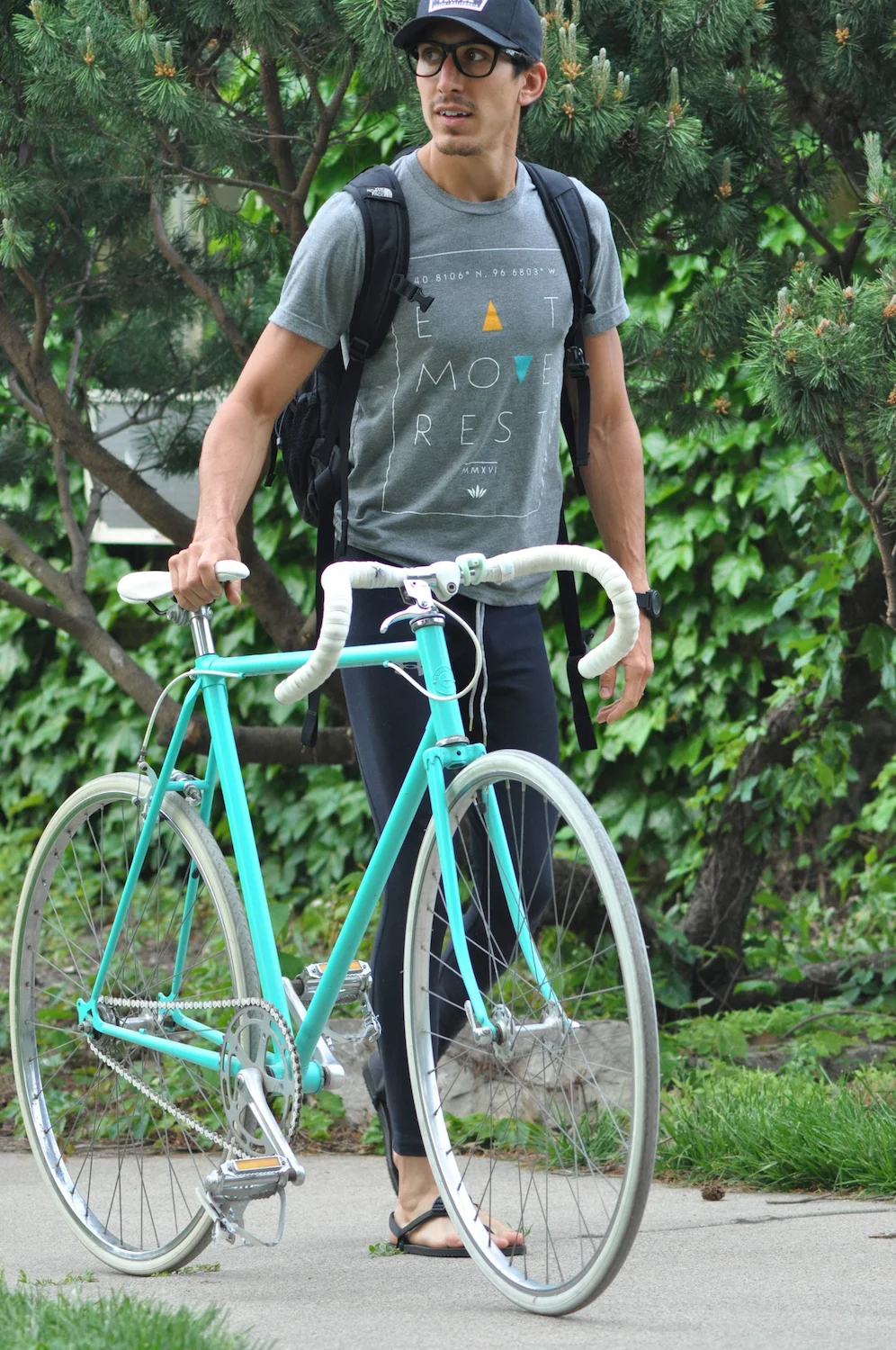 EAT.MOVE.REST. Geo Tee