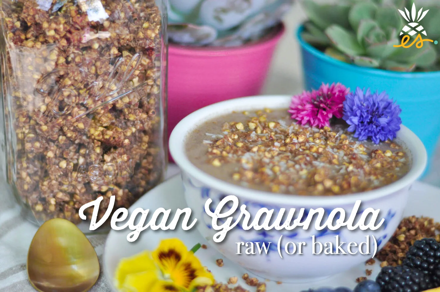 Vegan Grawnola: Easy Raw (or Baked) Granola