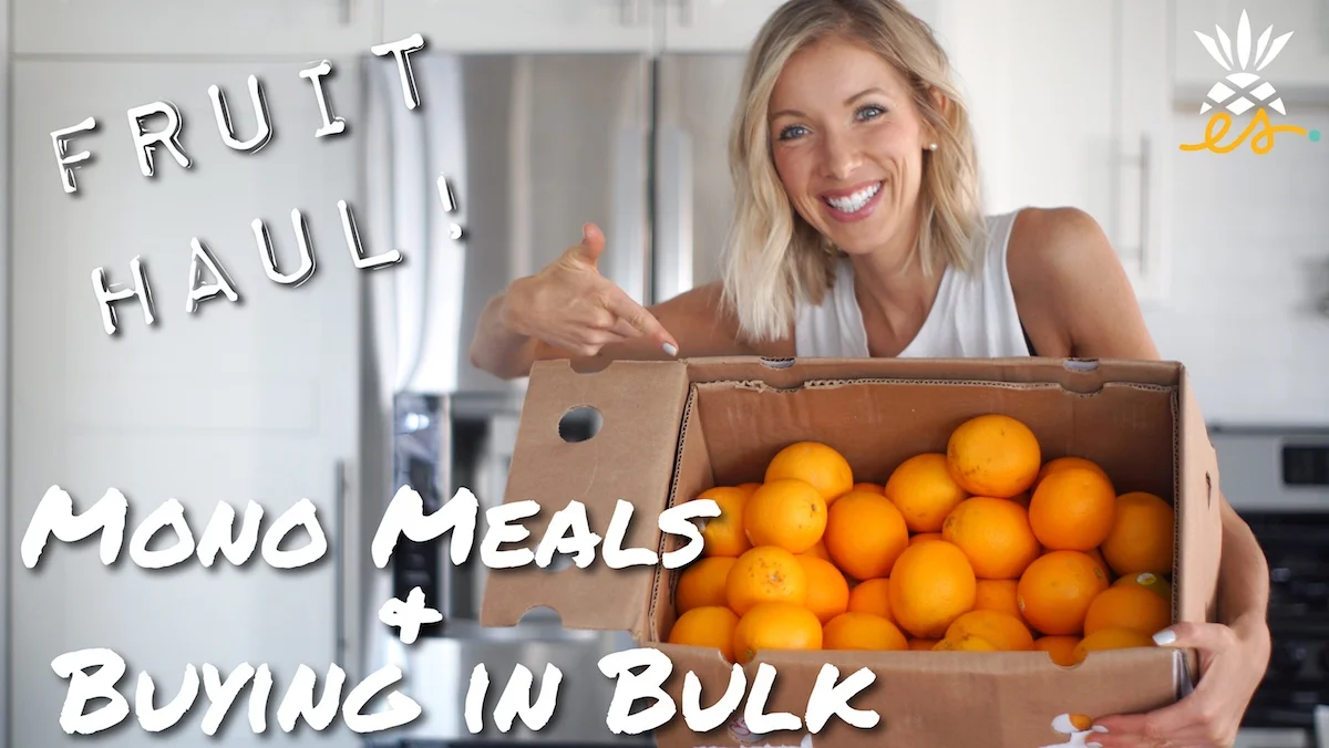 Saturday Morning Fruit Haul: Benefits Of Mono Meals + Buying In Bulk