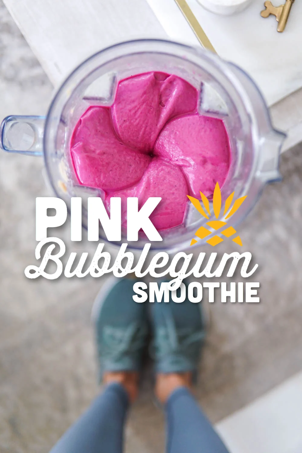 Pink Bubblegum Smoothie Bowl: Fight Sugar Cravings &amp; Satisfy Your Sweet Tooth!