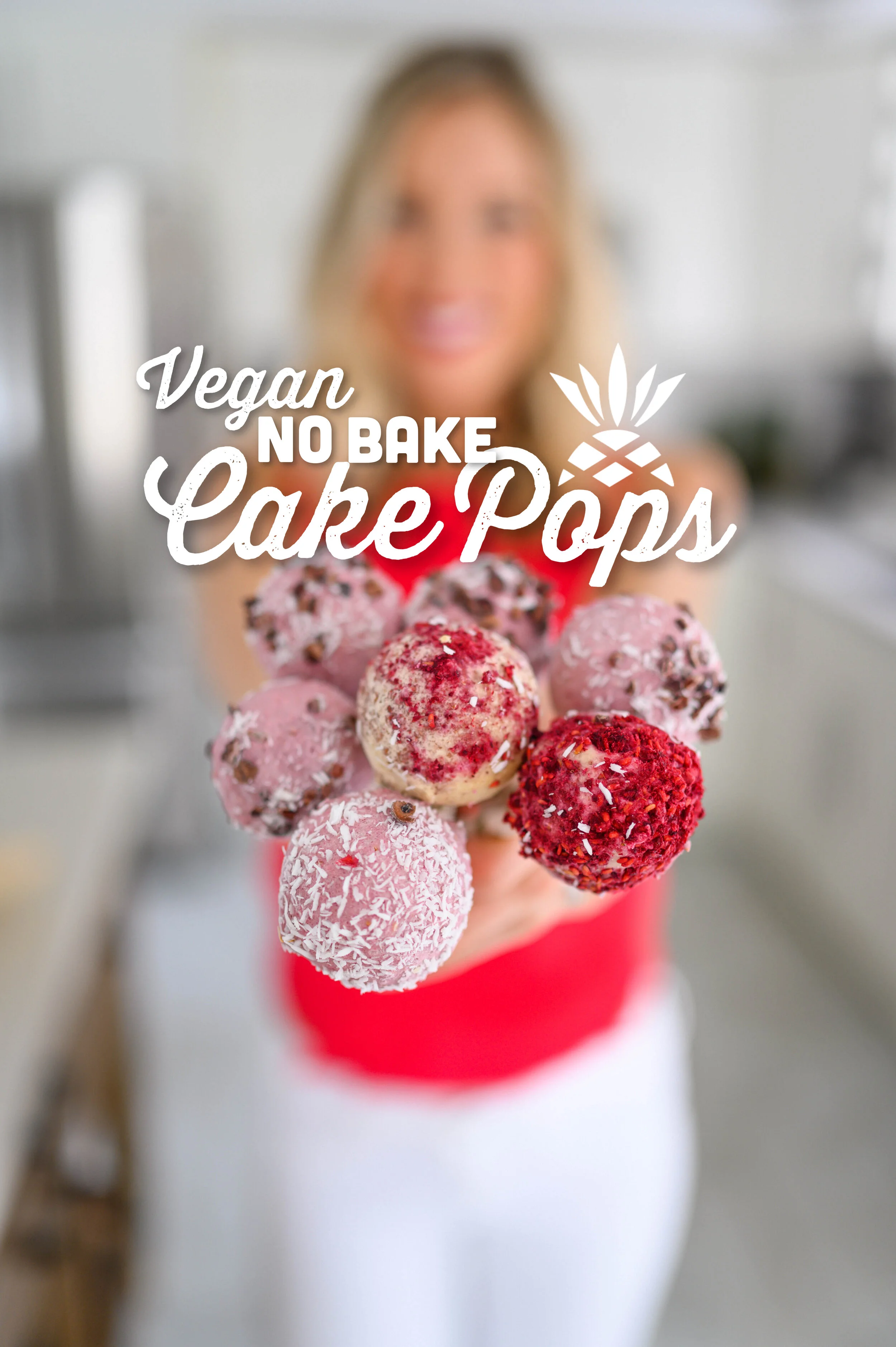 Valentine’s No-Bake Brownie &amp; Birthday Cake Pops | Gluten-Free Vegan