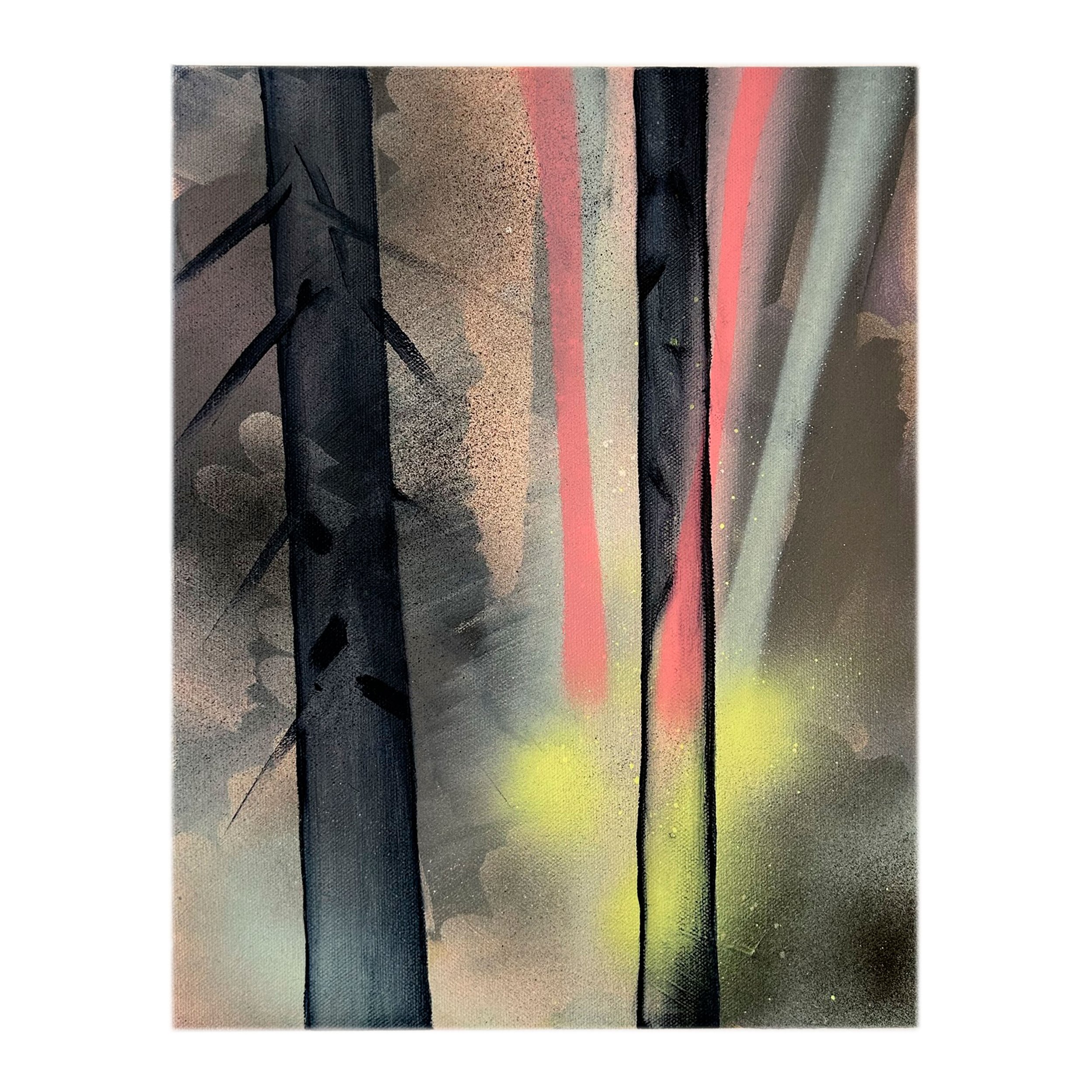Swallowed by Silence, 2020, acrylic on canvas, 11 x 14 (Copy)