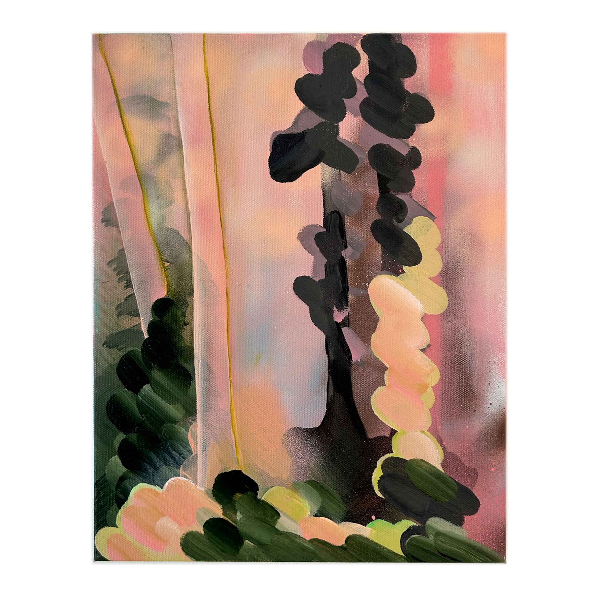 Ripe Heat and Wet Feet, 2020, acrylic on canvas, 11 x 14 (Copy)