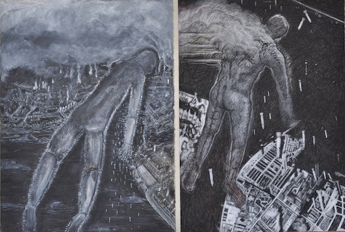Title: “Behind You Will Be A Life / You Will Never Want To See Again”