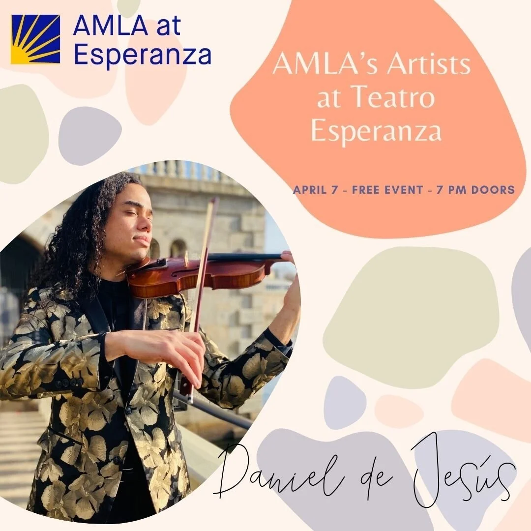 As many of you may or may not know, It is Jazz Appreciation Month. Teaching artists from Art&iacute;stas y M&uacute;sicos Latino Americanos (AMLA) will present an evening of music celebrating the cultural connection between jazz and Latin American mu