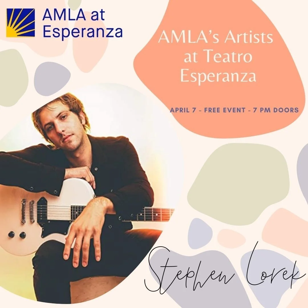 Celebrate Jazz Appreciation Month! See our Amazing teaching artists perform this Thursday, April 7.⁠
⁠
Stephen Lorek &ndash; a singer-songwriter and an artist of rare form, cutting his teeth with Modern Rock with his national touring band Shark tape 