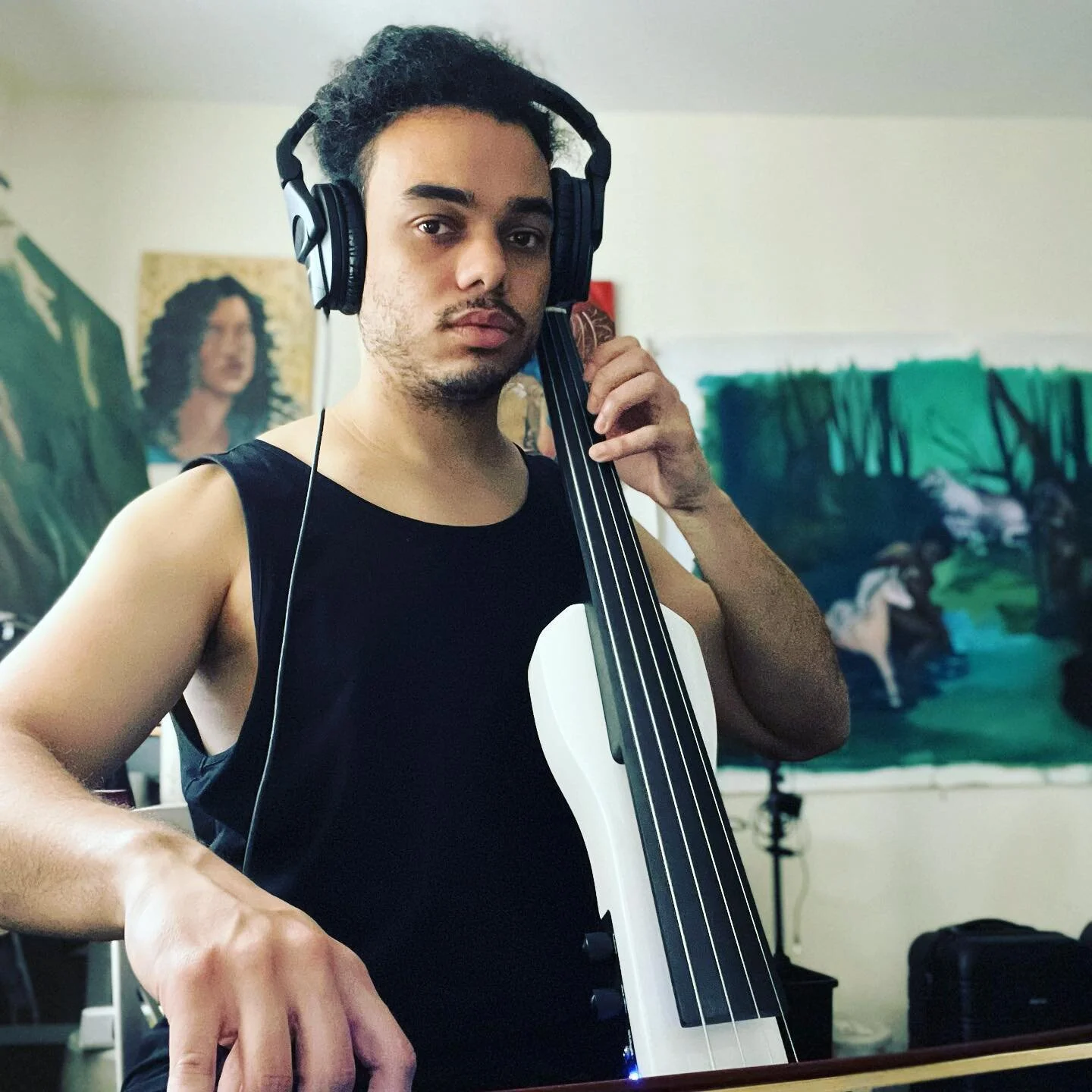 Writing and recording new music. This is definitely the year of new compositions. 4 major projects. Stay tuned friends.