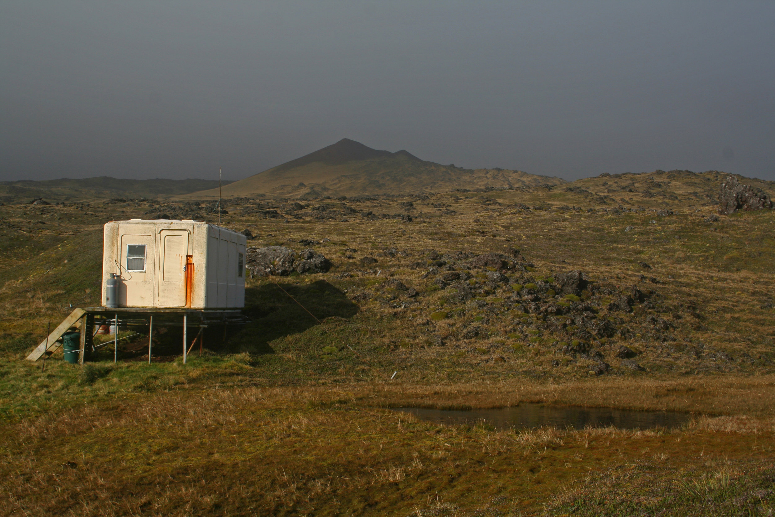  Cape Davis fibreglass ski-cabin ~1980's - 2007. 