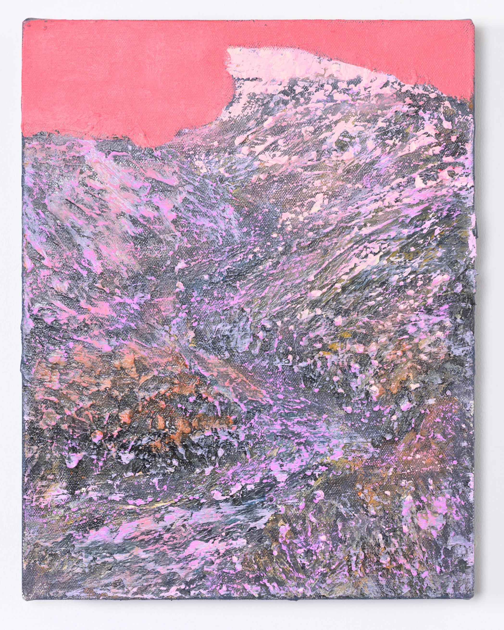 Untitled Acrylic and modeling paste 2018