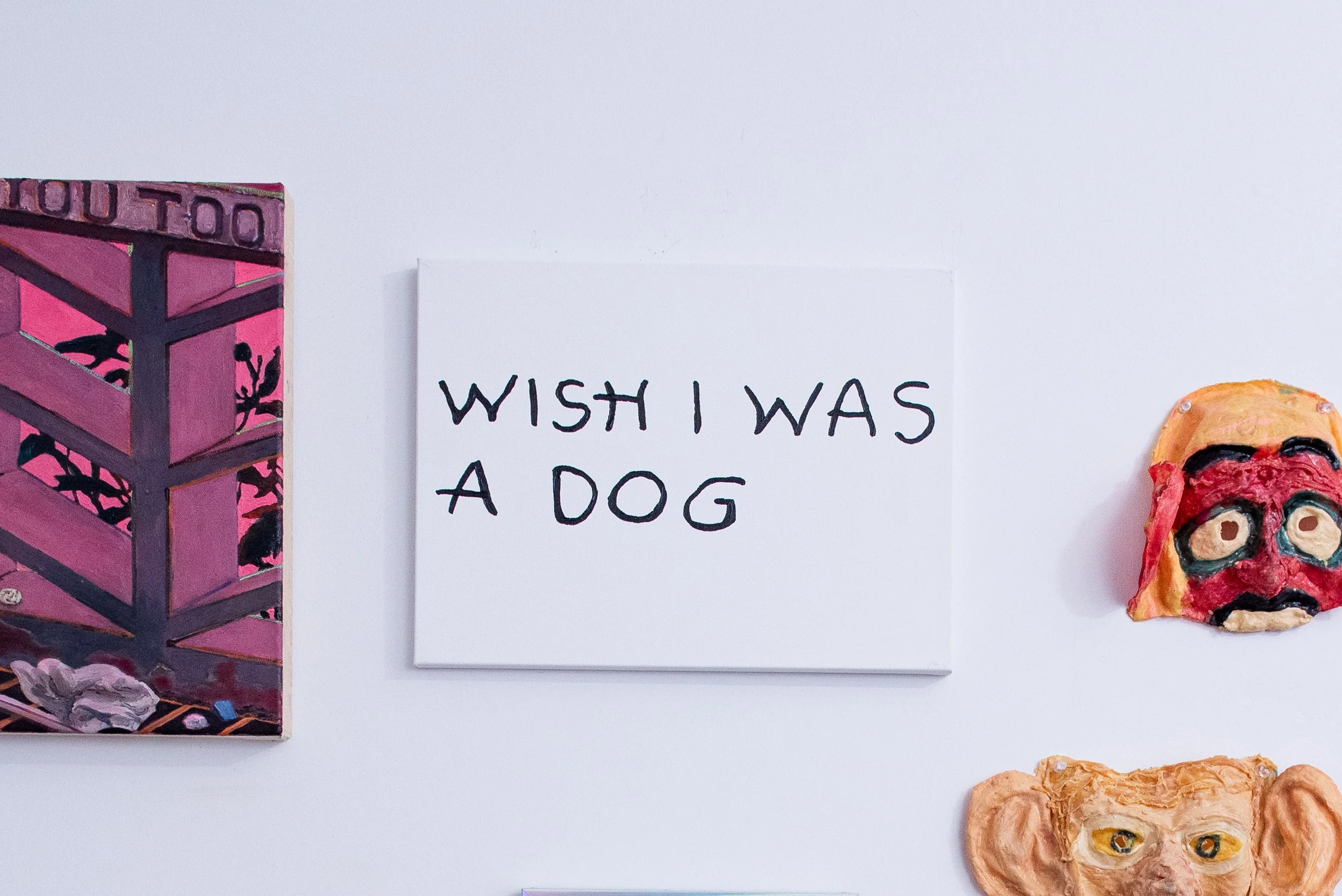 Corey Presha, 'Wish', 2024, Acrylic on canvas 16 x 12 in; Curated by Brooke Tomiello