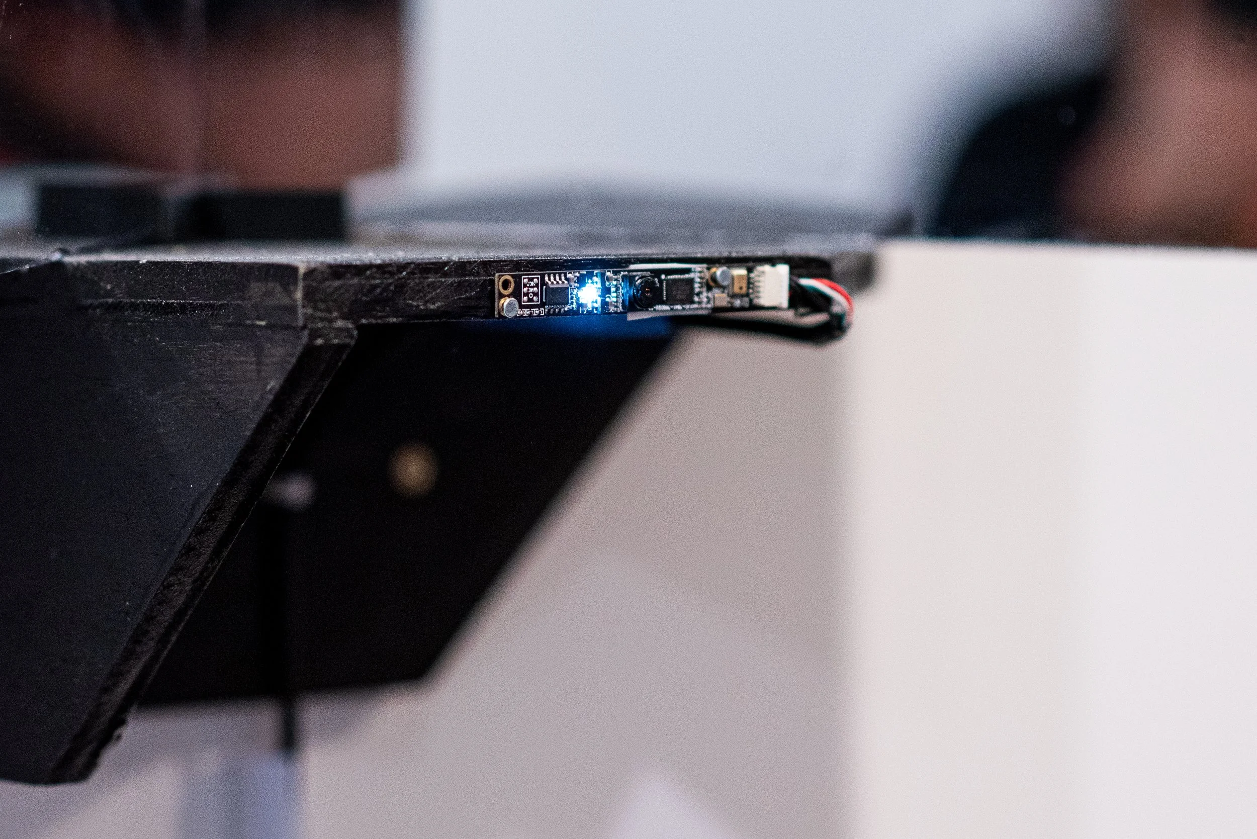 Detail view, Srikar Hari, 'Through the looking glass', 2025, Video projection, Dims variable; Curated by Sharifa Lafon