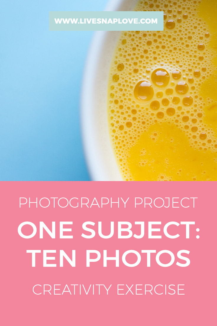 Photography Project | Photo Ideas | Creativity Exercise