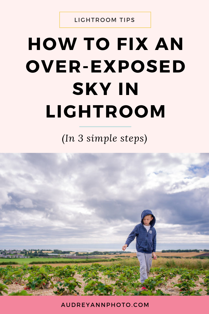 How to Fix an Overexposed Sky in Lightroom (in 3 simple steps) ??? LIVE