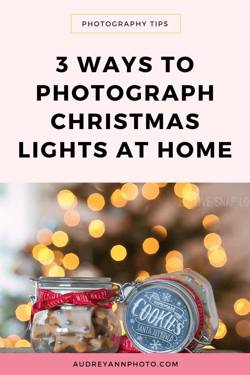 Christmas Light Photography (3 Ways to Photograph Christmas Lights!)