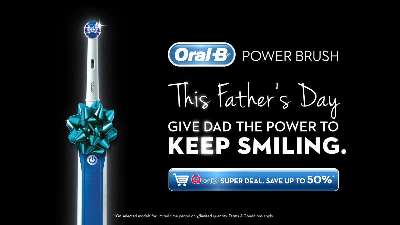 Oral B Father's Day 60s