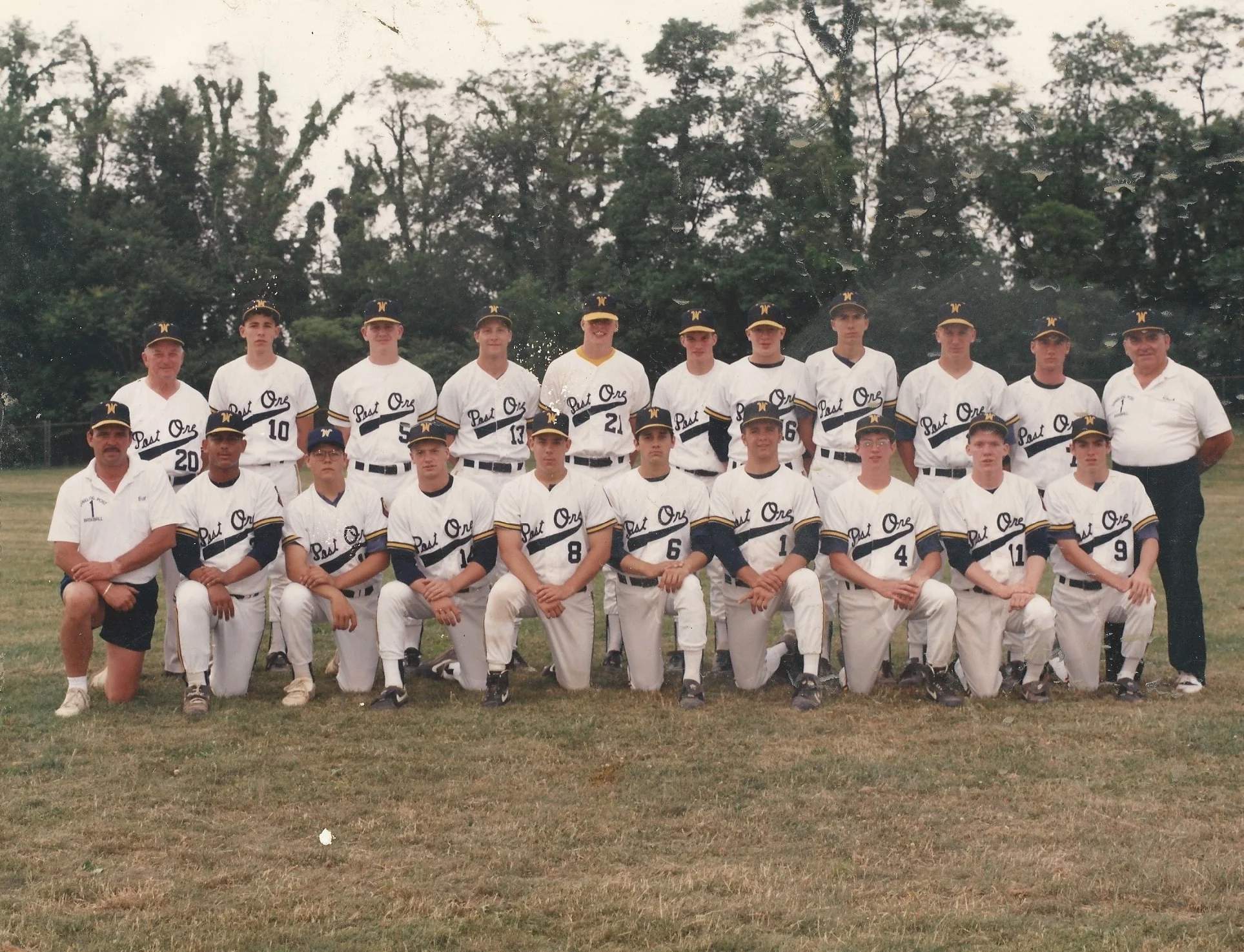 Roster In No Order: William Bell, Wheeling Park Robert Clark, Jr., Wheeling Park Darren Craddock, Wheeling Park Chad Glauser, Wheeling Park Peter Hankish, Linsly William Isaly, Jr., Wheeling Central Derick Namak, Wheeling Park Brian Noel, Wheeling Park Eric Noel, Wheeling Park Shawn O’Donnell, Linsly Brian Ripley, Linsly Douglas Sprague, Linsly Jason Turner, Wheeling Park Douglas Tush, Wheeling Park John Vickers, Linsly Michael Wagner, Wheeling Central Ross Wells, Wheeling Park Scott Winters, Linsly