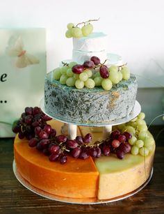 And for those of you who simply don't like sweets…well fruit and cheeses, of course.