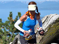 Gretchen Brugman - 1st Lake Tahoe Marathon 2009, 1st Helen Klein 50 miler, 3rd Place Tahoe Rim Traill 100 2010