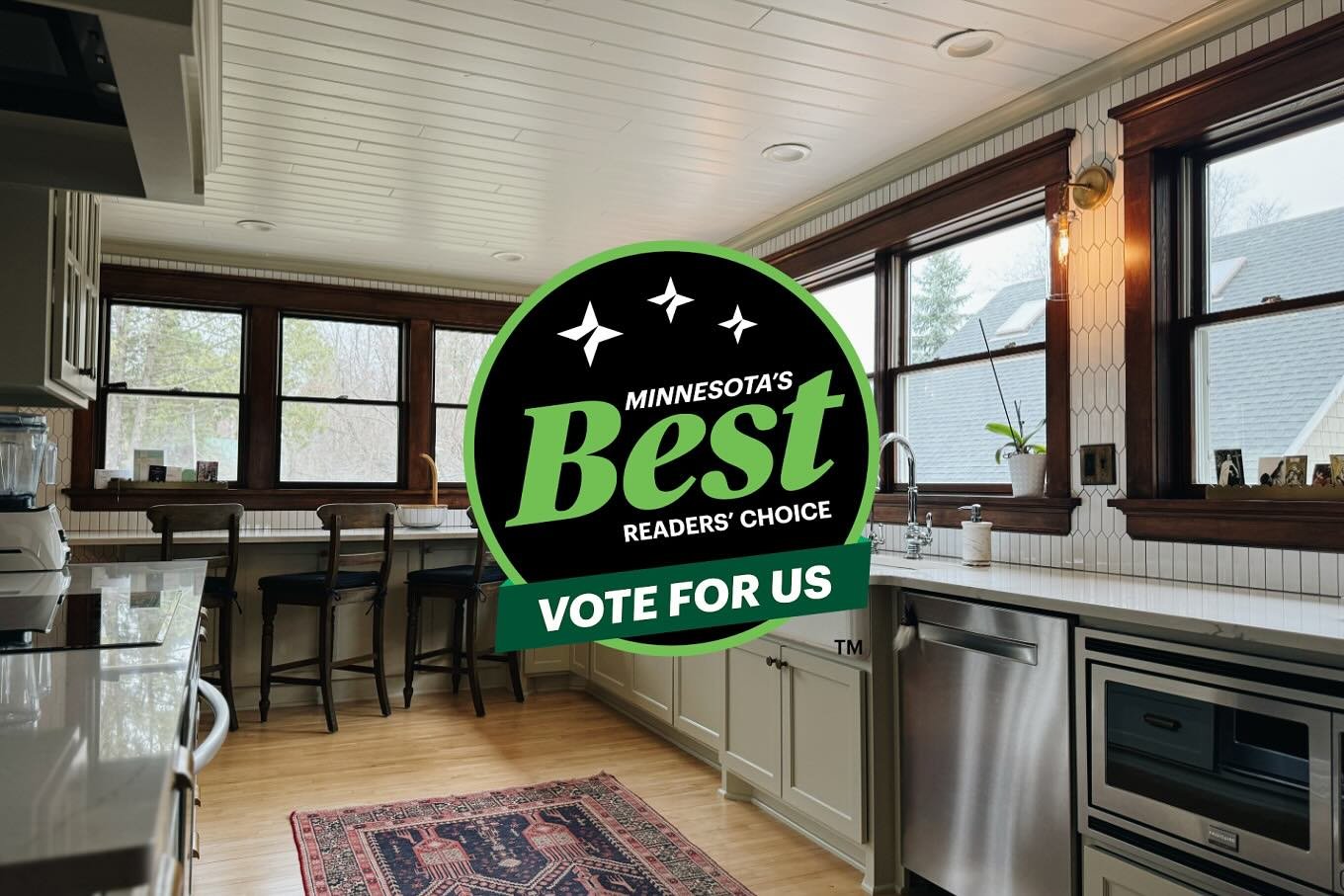 Voting closes on March 12th for Minnesota&rsquo;s Best and we need your vote!
Voting is easy:
- click the link in our stories or bio
- choose the Home &amp; Garden category
- vote for us in &ldquo;Home Services Customer Service&rdquo; and &ldquo;Pain