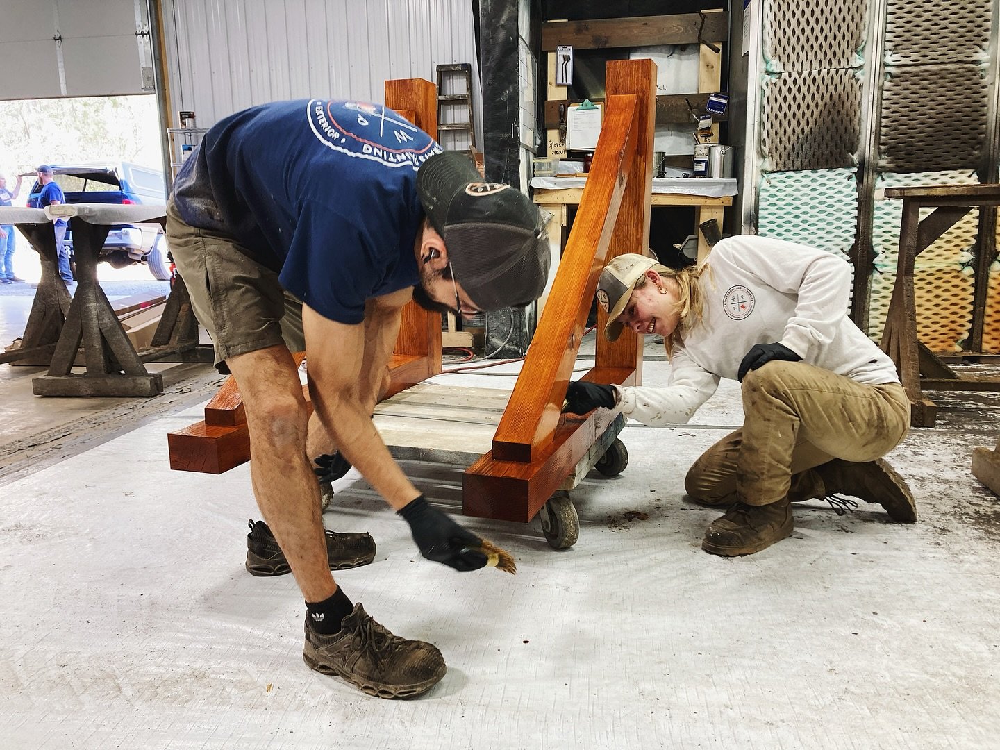 *insert that whole teamwork makes dreamwork cheezy quote here.* #AllWaysPainting #QualityAllWays