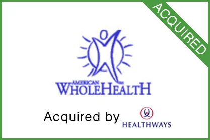 Sold to  Healthways     Leading network of alternative healthcare providers