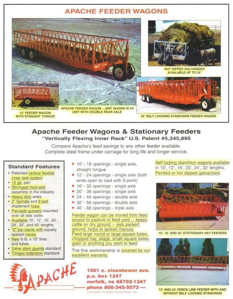 Apache Livestock Equipment Hadden Farms