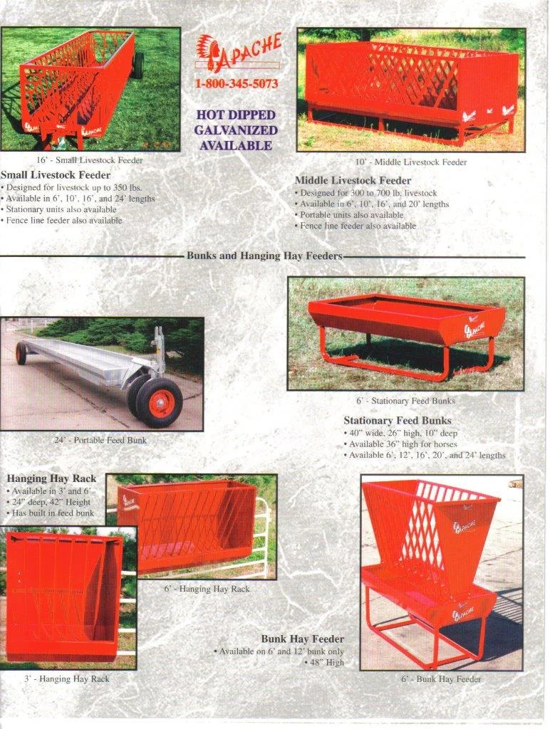 Apache Livestock Equipment Hadden Farms