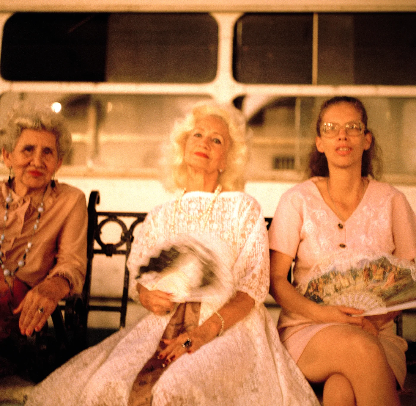 Ladies on the street of Santiago de Cuba