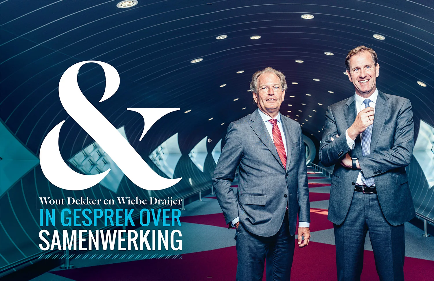 Wout Dekker en Wiebe Draijer