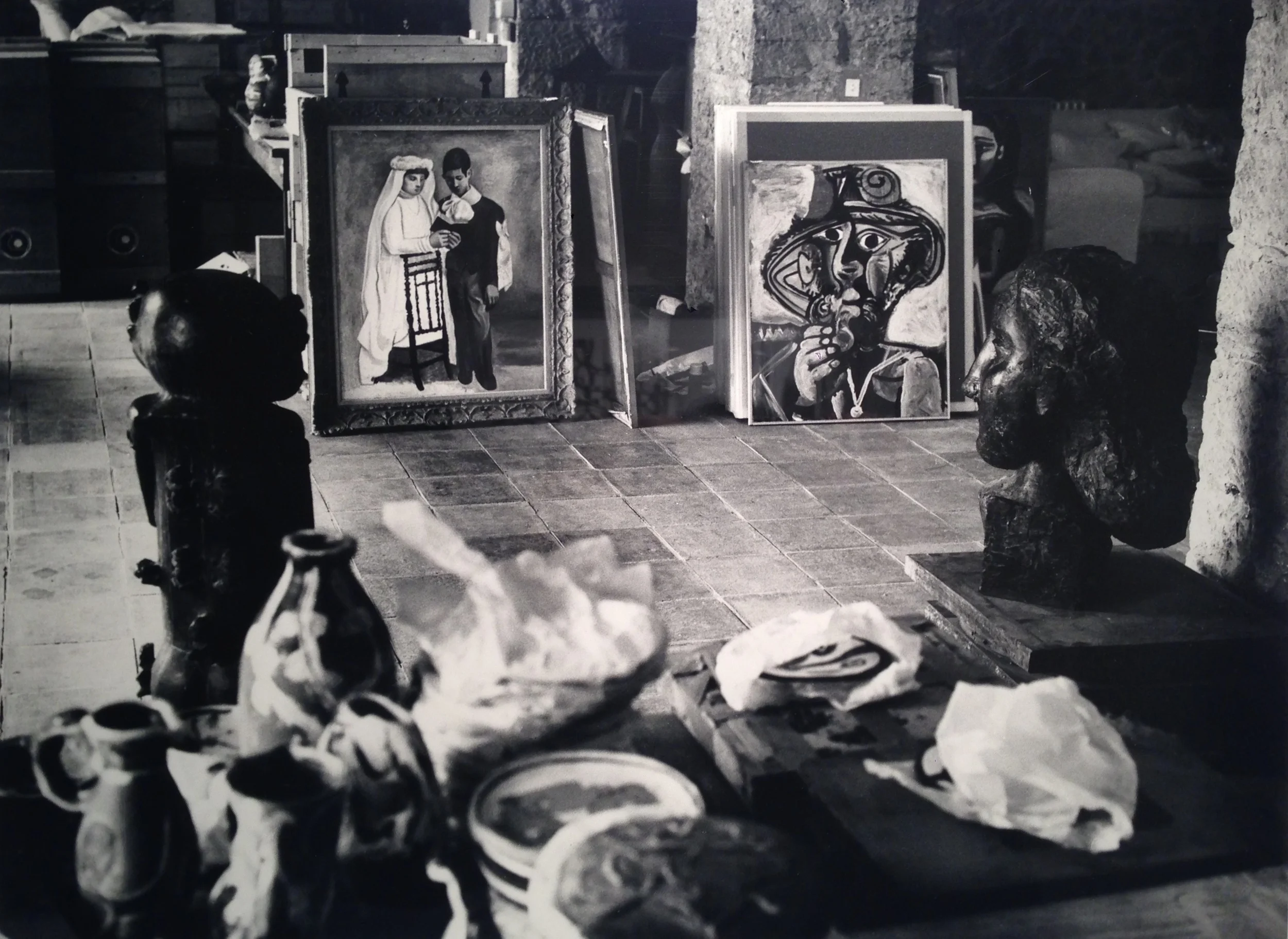 In The Studio | 1956