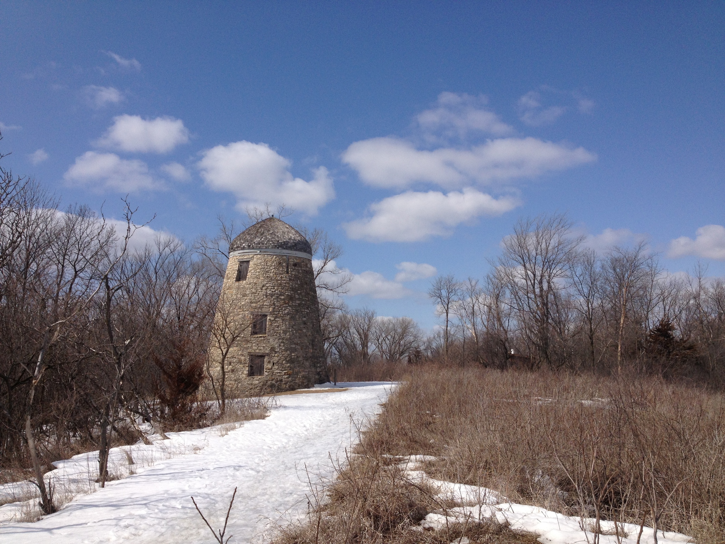  The old tower at Minneopa State Park&nbsp; 