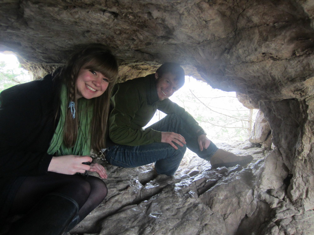 Joe Whitson Exploring at Whitewater State Park