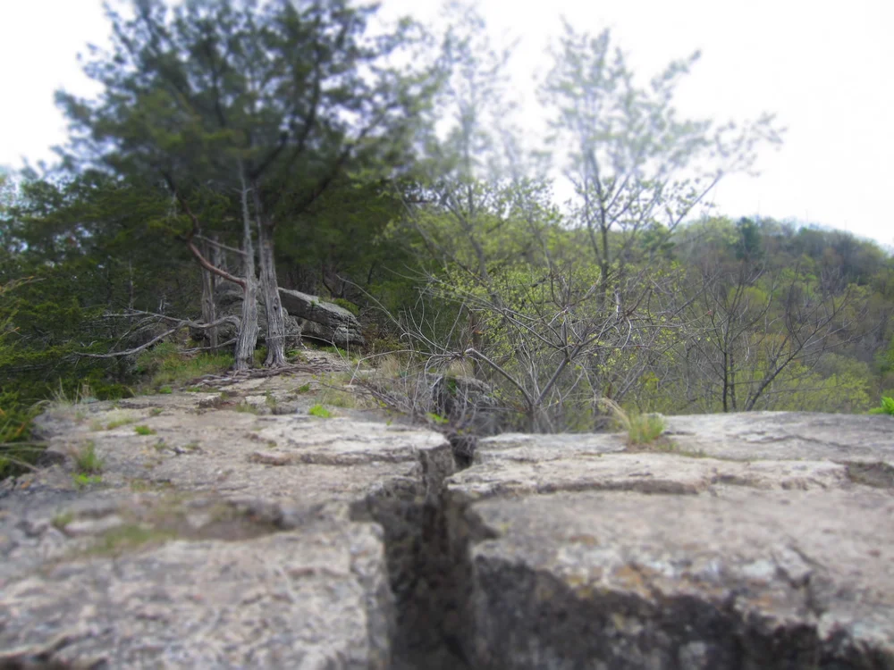 Cliff view from Whitewater State Park