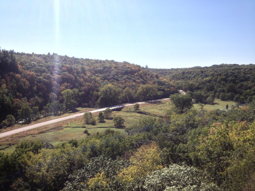 Overlook at Whitewater State Park