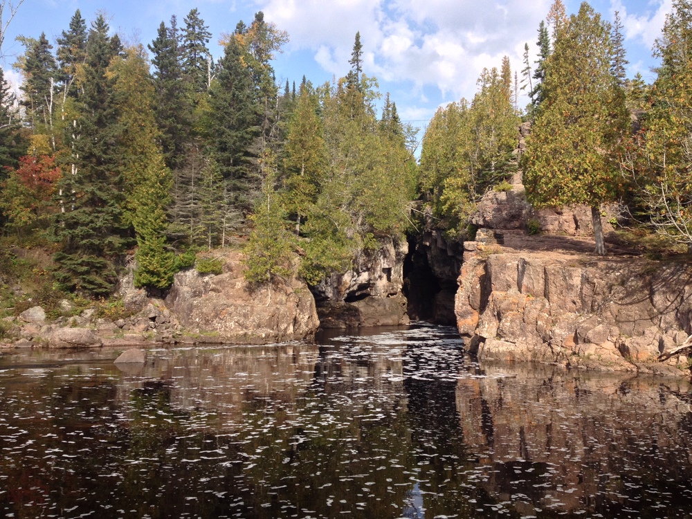 Cliff Jumping at Temperance River State Park