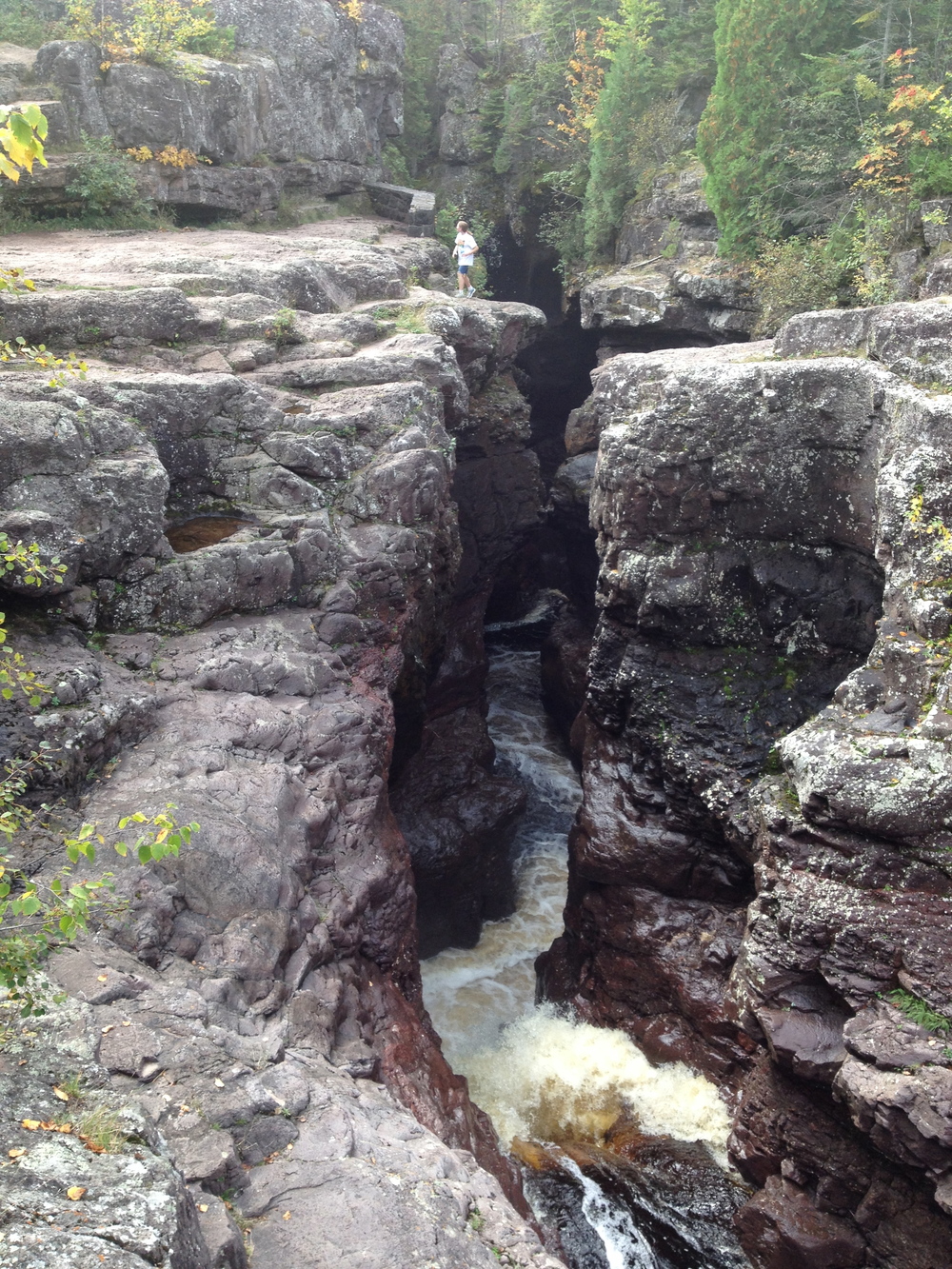 Waterfalls at Temperance River State Park 