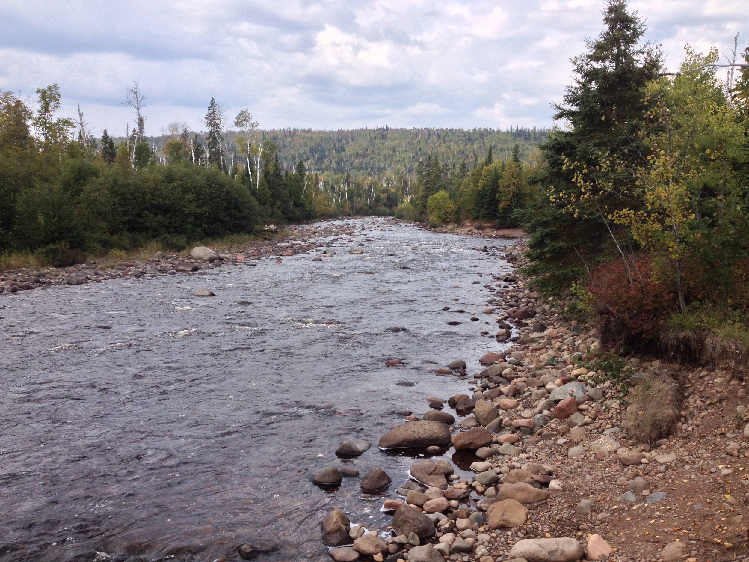 Following the Temperance River