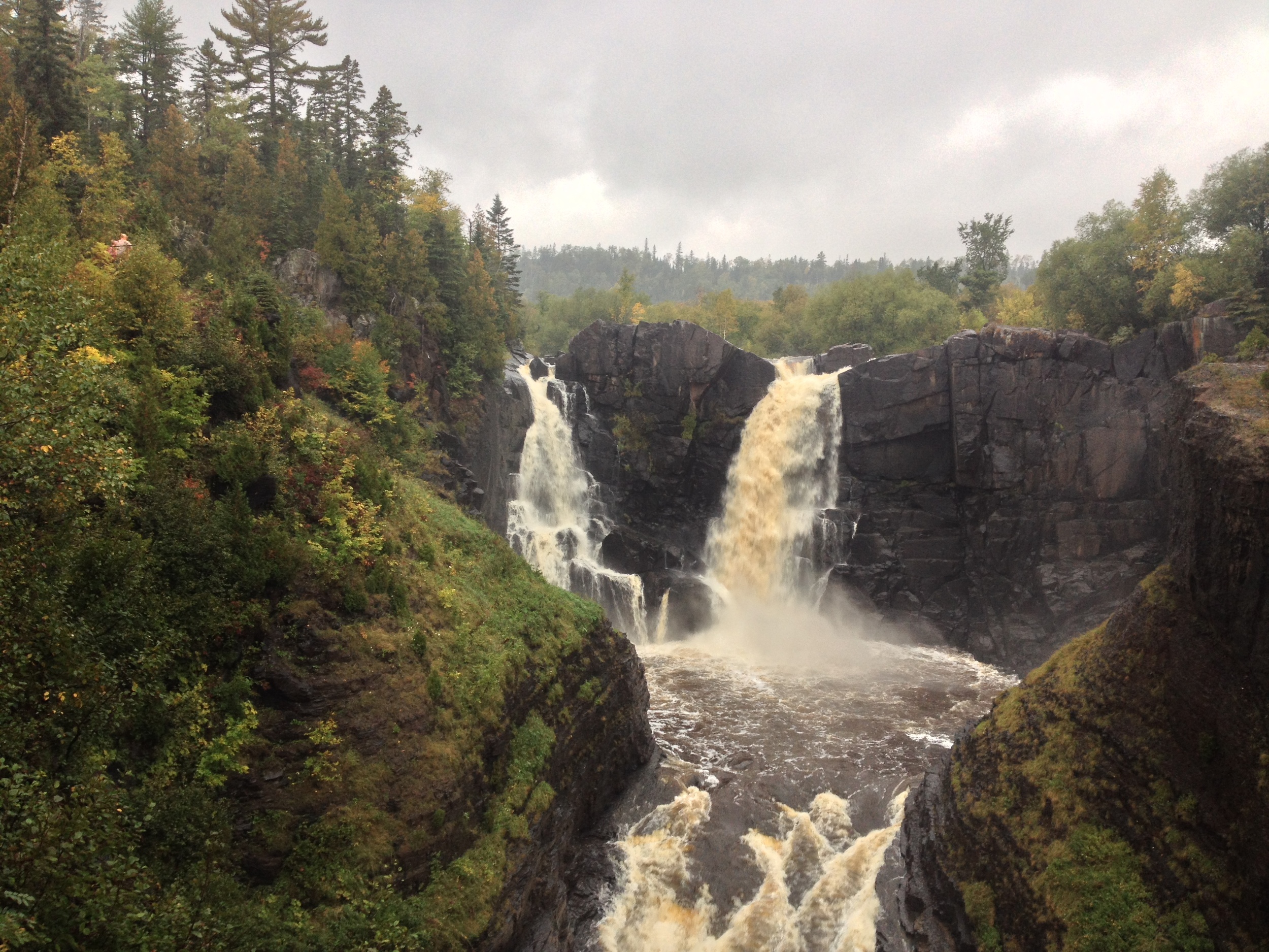 High Falls on the Pigeon River at Grand Portage State Park