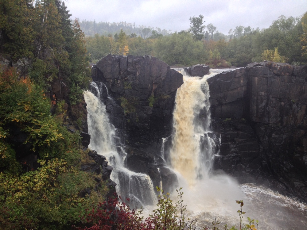 High Falls on Pigeon River at Grand Portage State Park