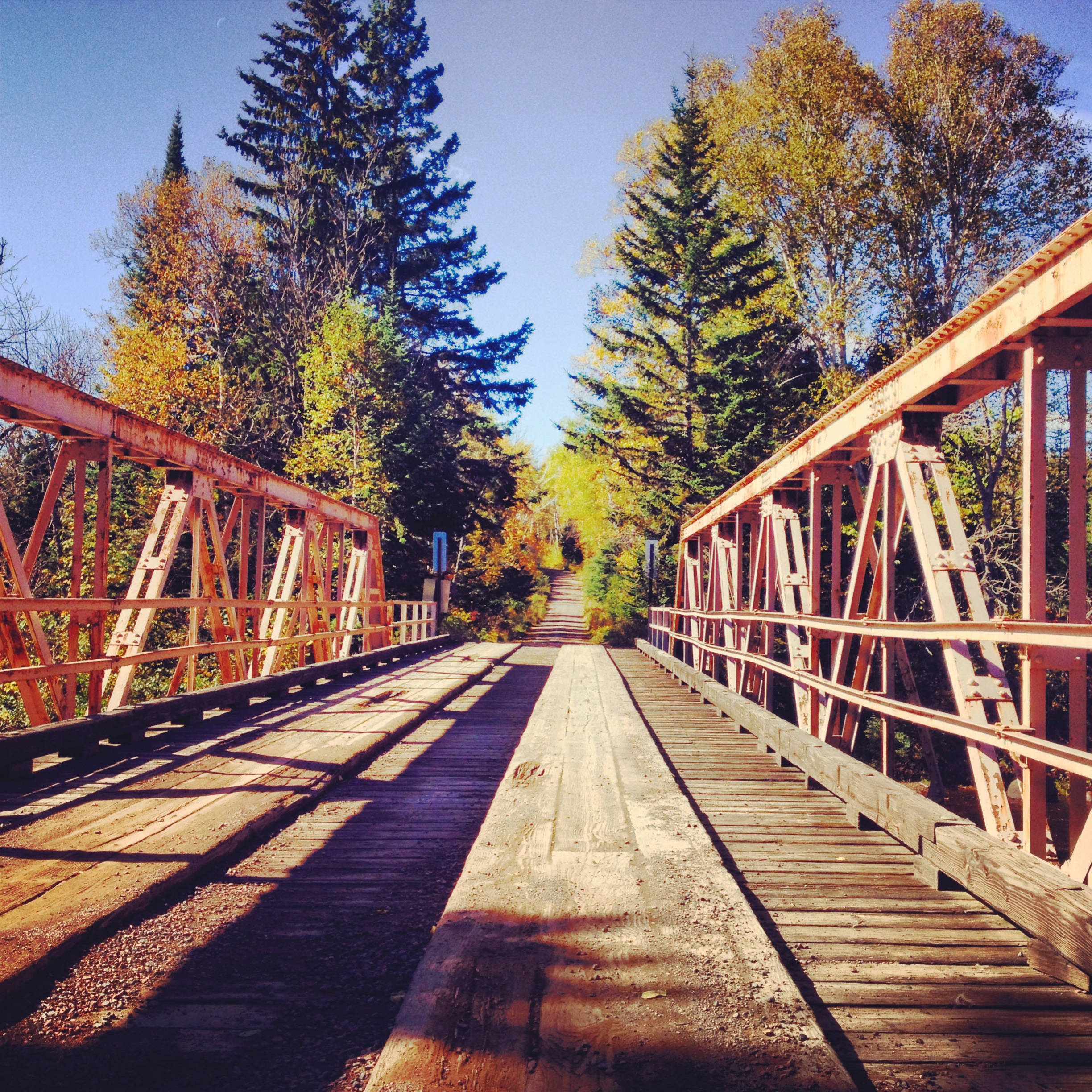 Bridge in Superior National Forest 
