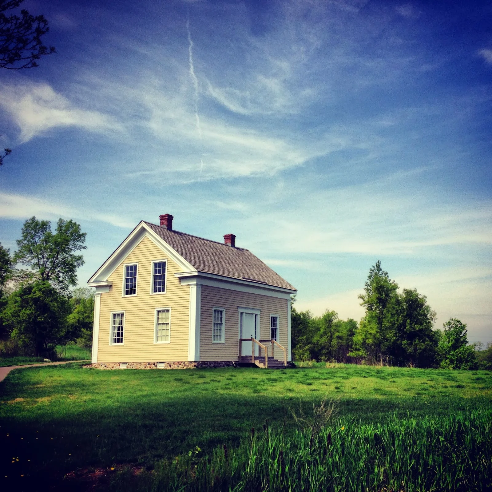 The Pierre Bottineau House in Elm Creek Park Reserve in Maple Grove