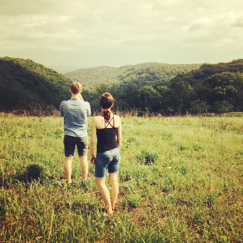 Overlooking the Bluffs 