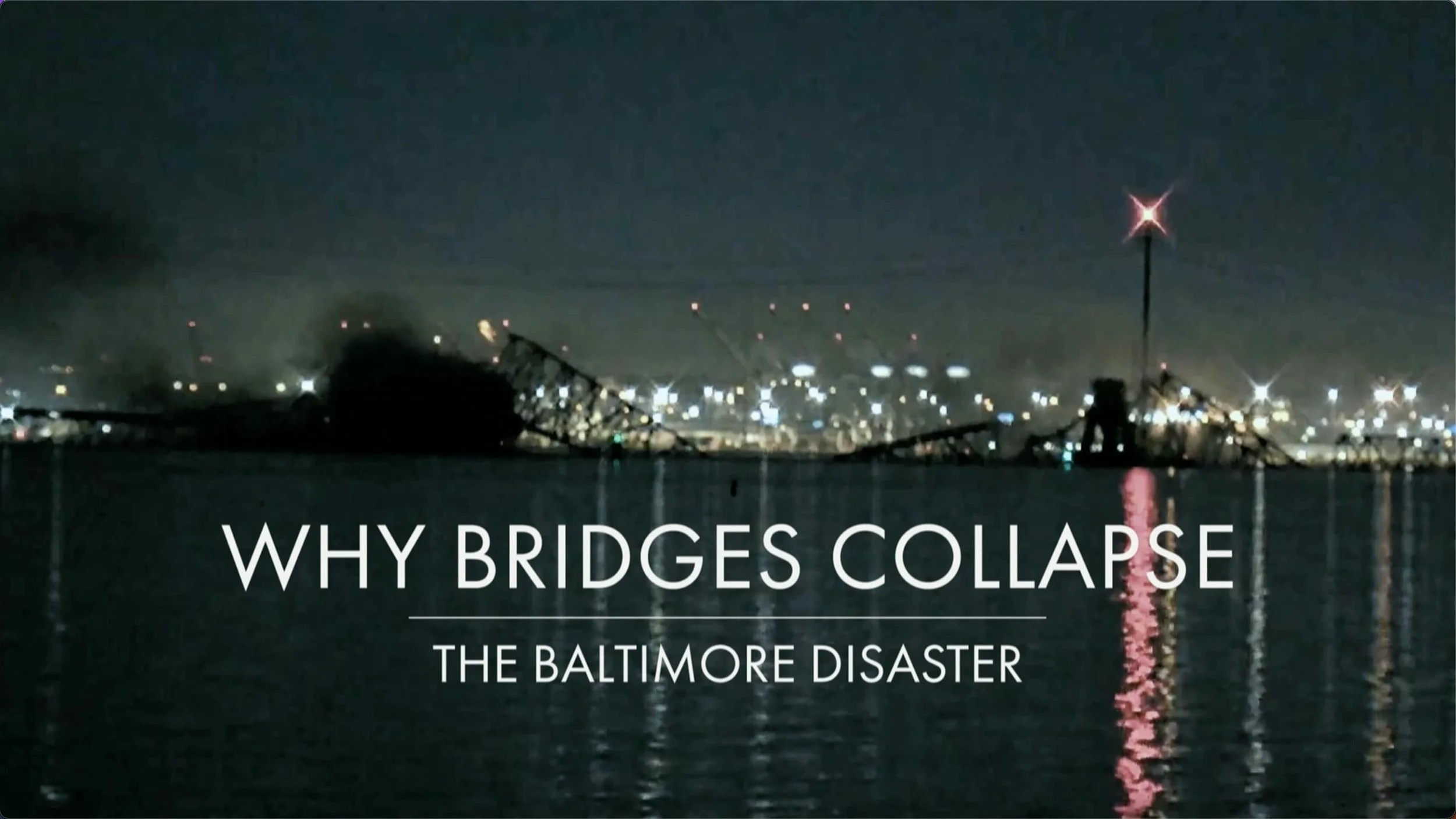 Why Bridges Collapse (BBC)