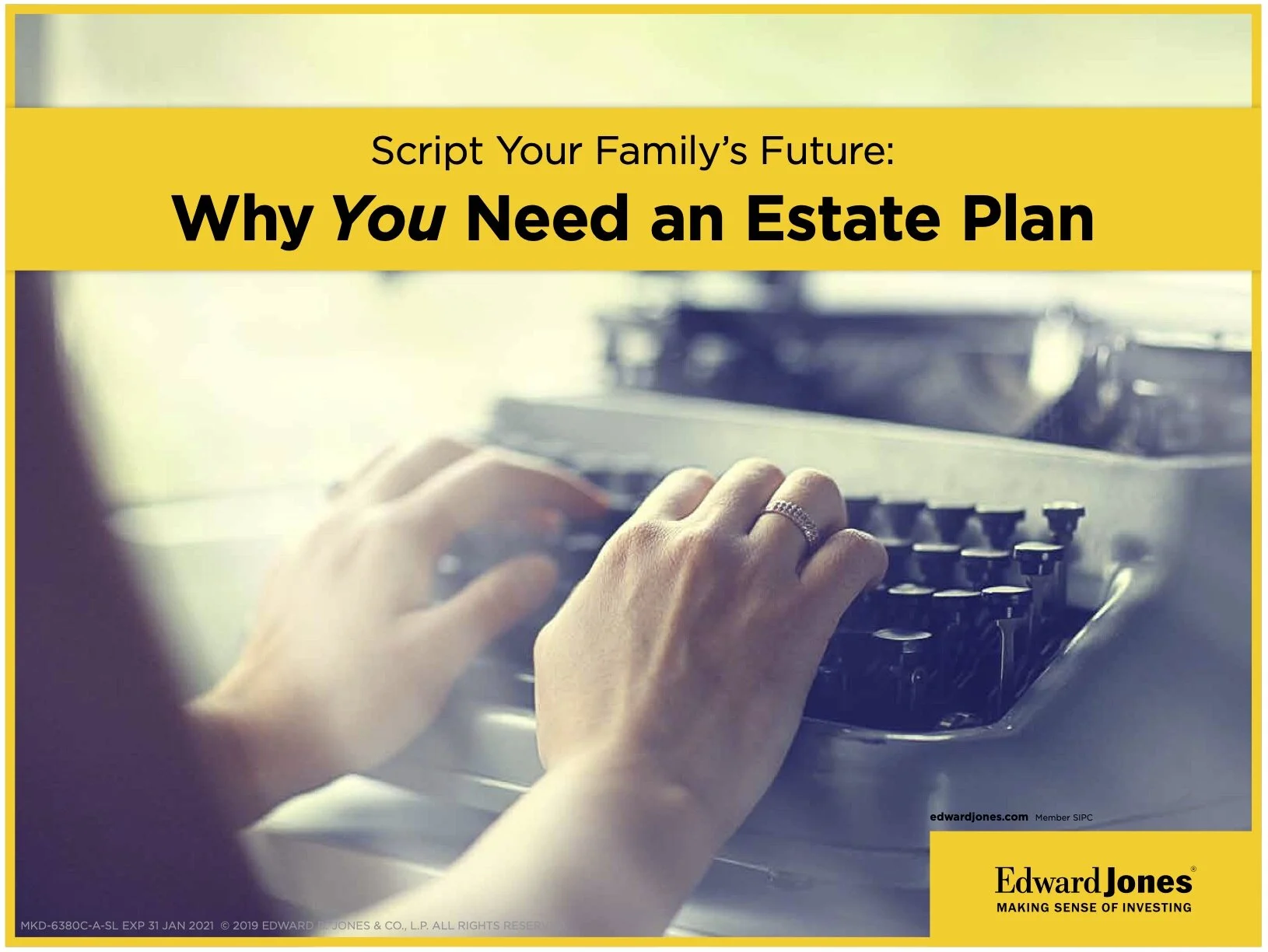 SEMINAR EVENT:  Script Your Family's Future:  Why You Need an Estate Plan