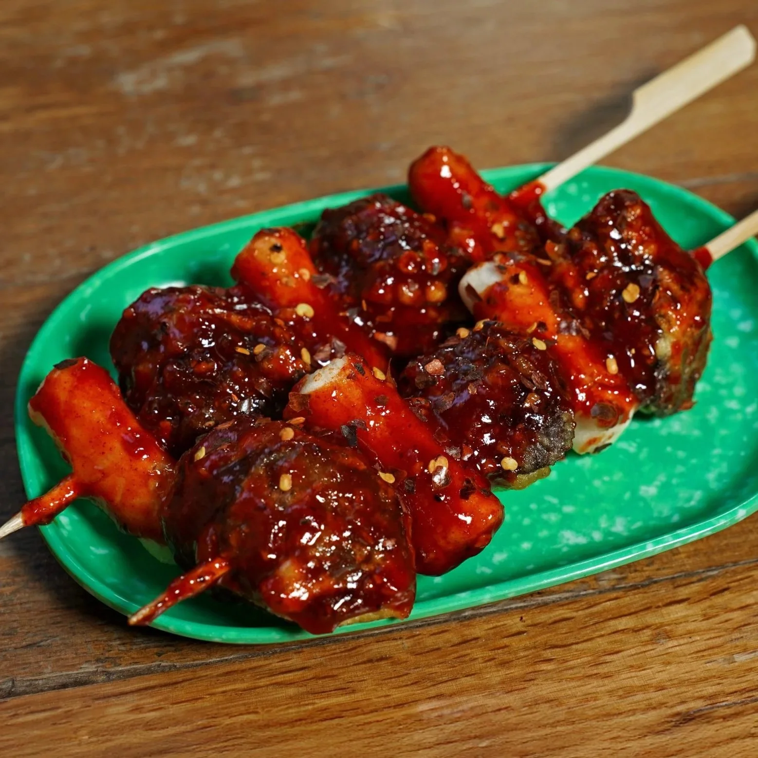 Fried Sundae &amp; Rice Cake