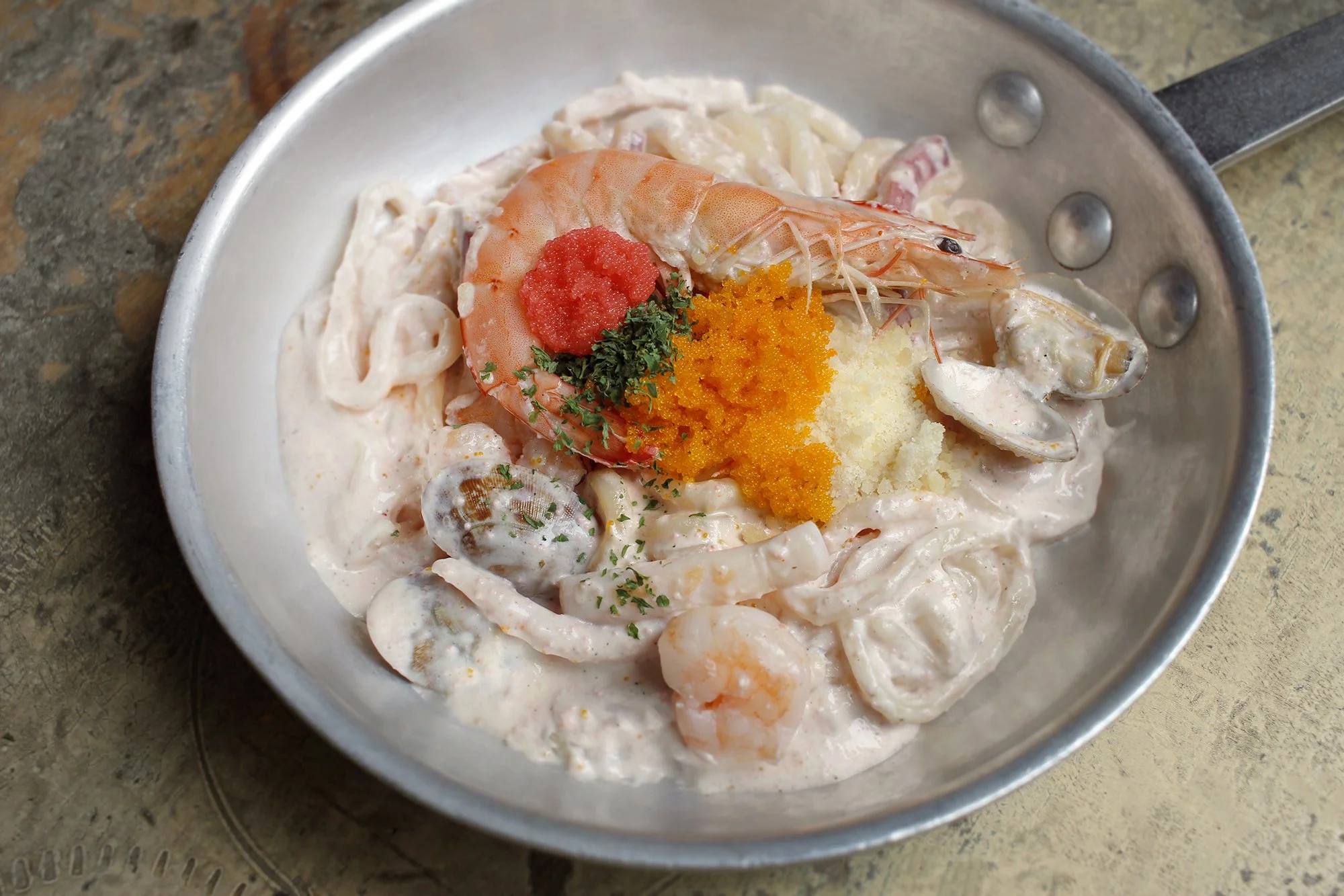 Cod Roe Seafood Udon