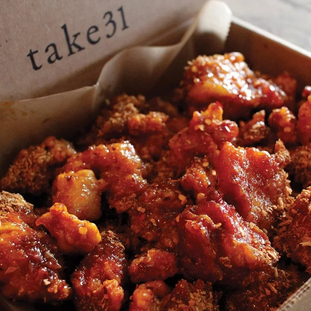 Garlic Crusts &amp; Spicy Chicken